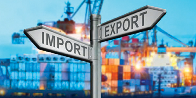 Comercio Exterior importação e exportação, containers no porto